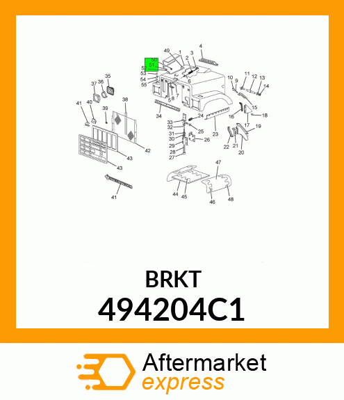 BRKT 494204C1
