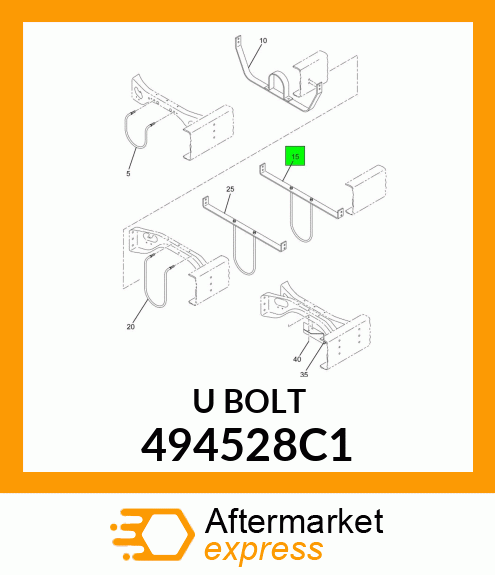 U_BOLT 494528C1