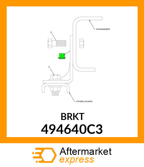 BRKT 494640C3