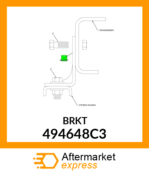 BRKT 494648C3