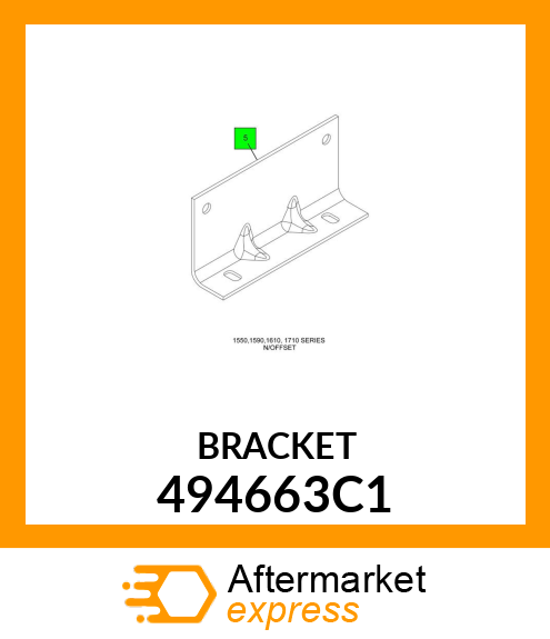BRACKET 494663C1