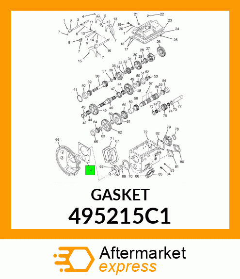 GASKET 495215C1