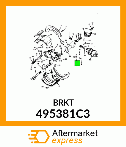 BRKT 495381C3