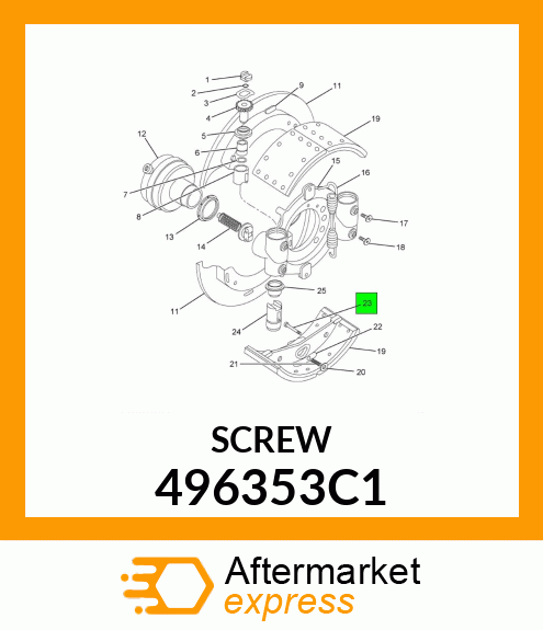 SCREW 496353C1