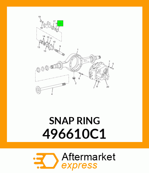 SNAPRING 496610C1