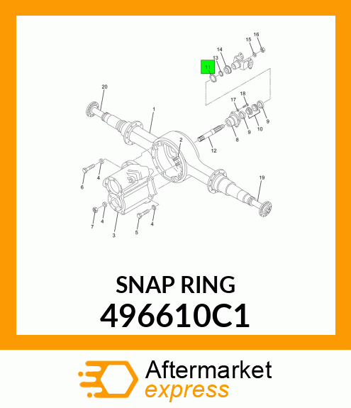 SNAPRING 496610C1