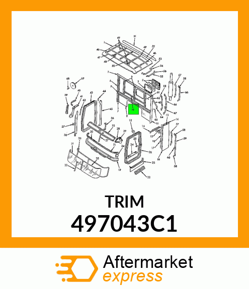 TRIM 497043C1
