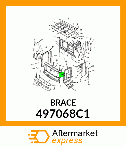 BRACE 497068C1