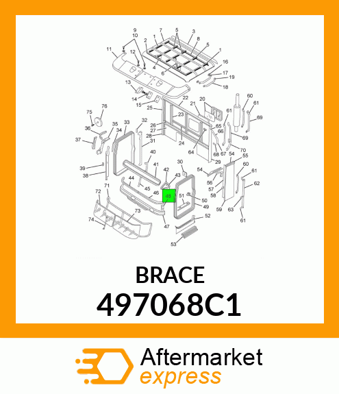 BRACE 497068C1