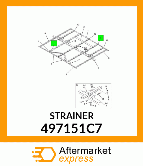 STRAINER 497151C7