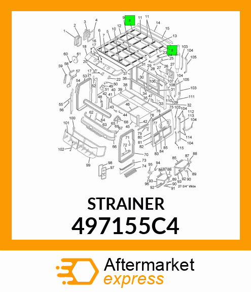 STRAINER 497155C4
