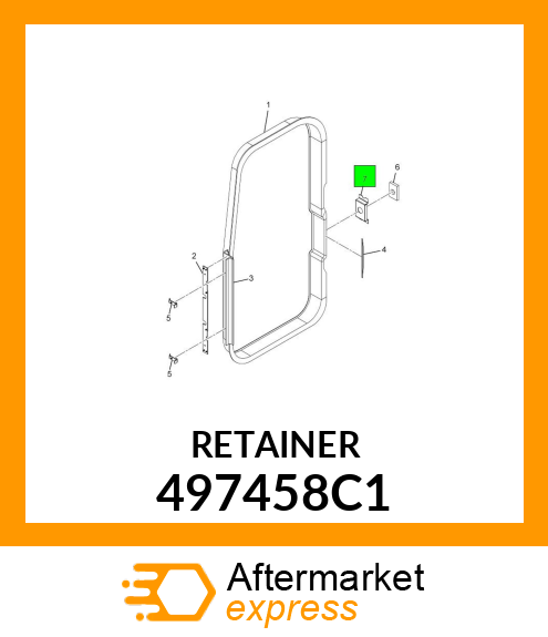 RETAINER 497458C1