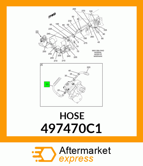 HOSE 497470C1