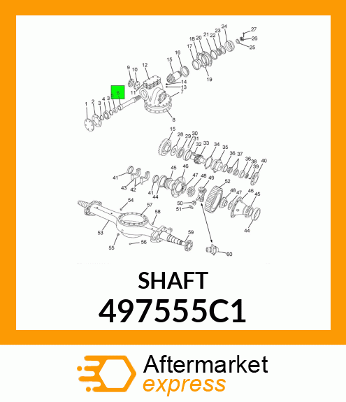 SHAFT 497555C1