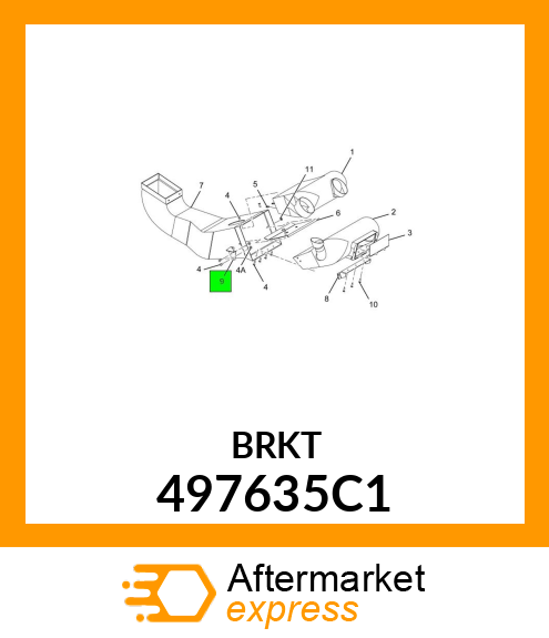BRKT 497635C1