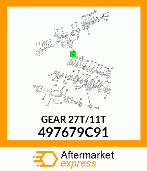 GEAR27T/11T 497679C91