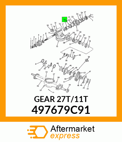 GEAR27T/11T 497679C91