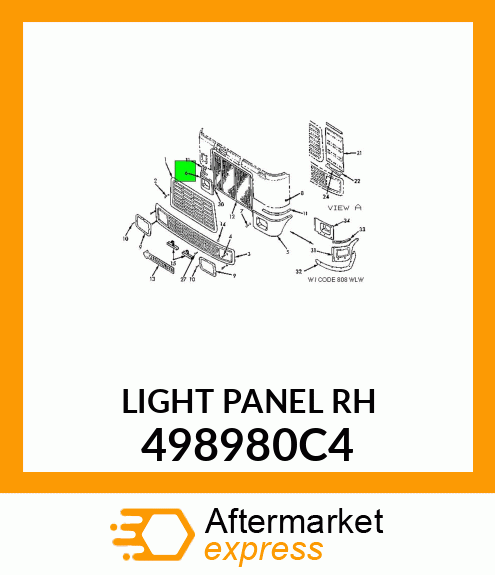 LIGHTPANELRH 498980C4