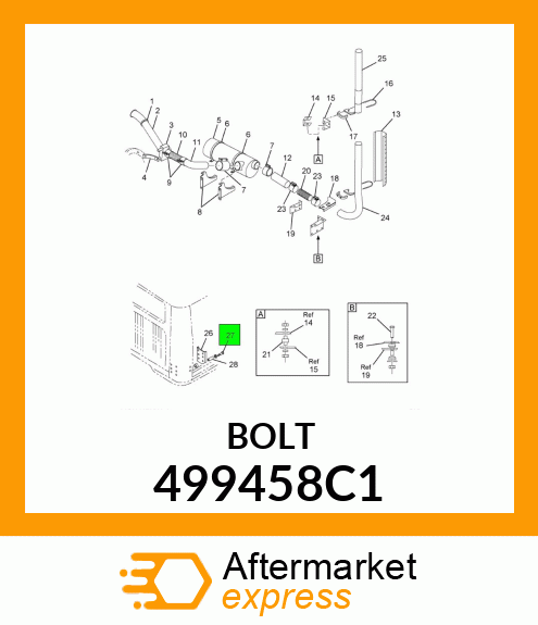 BOLT 499458C1