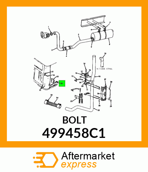 BOLT 499458C1