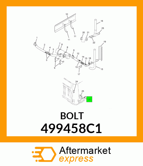 BOLT 499458C1