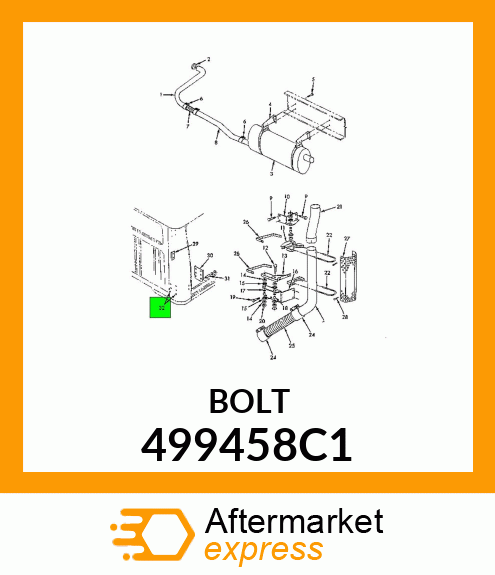 BOLT 499458C1