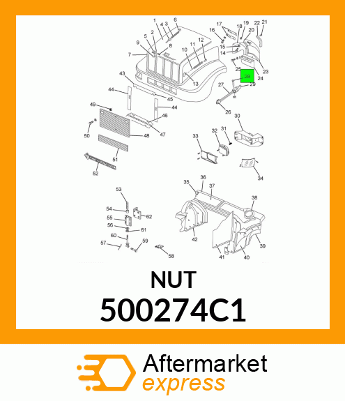 NUT 500274C1