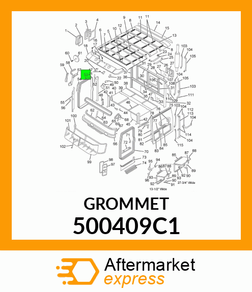 GROMMET 500409C1