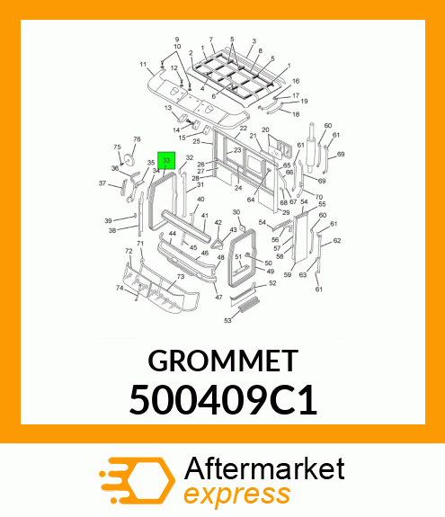 GROMMET 500409C1