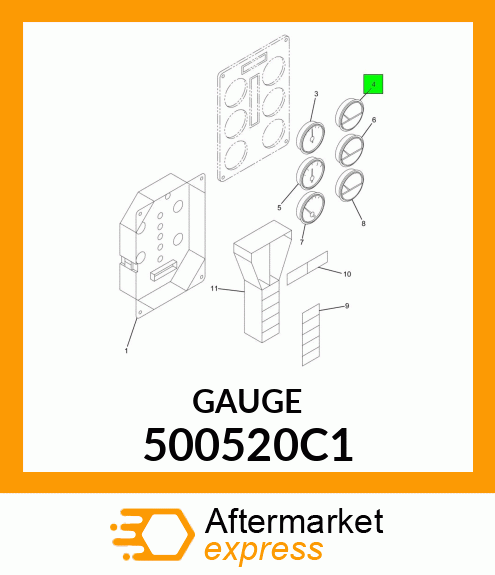 GAUGE 500520C1