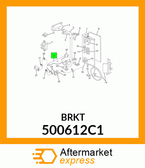BRKT 500612C1