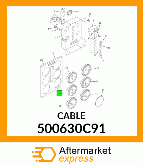 CABLE 500630C91