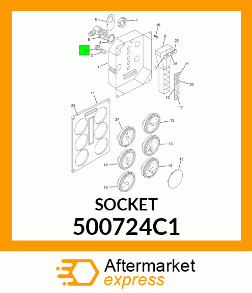 SOCKET 500724C1