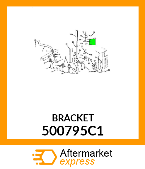 BRACKET 500795C1