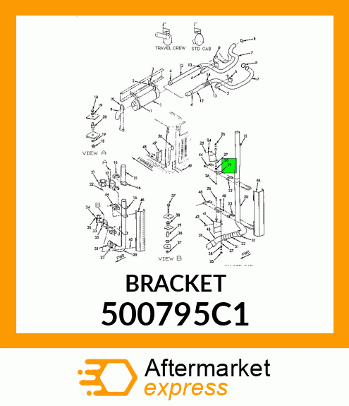 BRACKET 500795C1