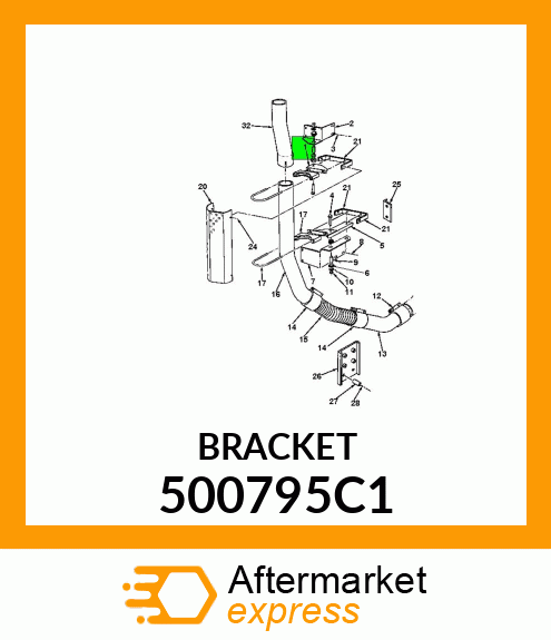 BRACKET 500795C1