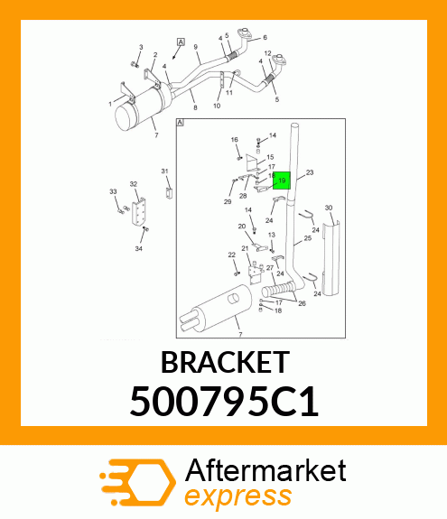 BRACKET 500795C1