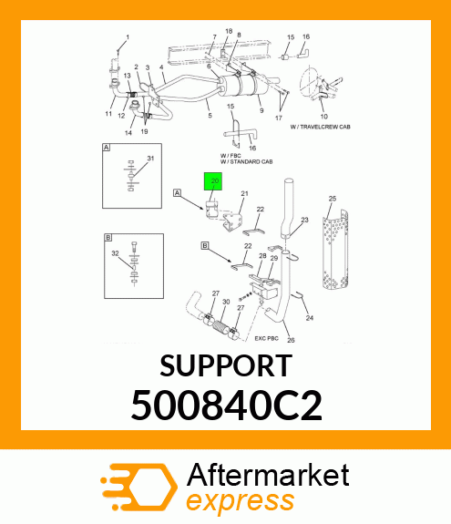 SUPPORT 500840C2