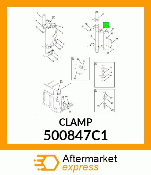 CLAMP 500847C1