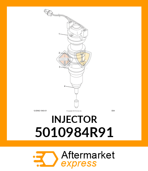 INJECTOR 5010984R91