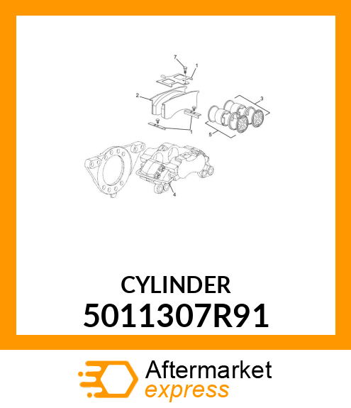 CYLINDER 5011307R91