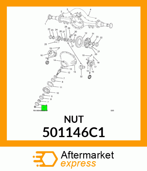 NUT 501146C1