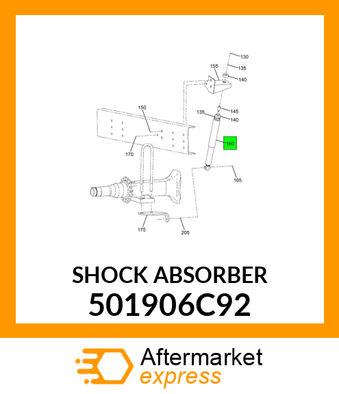 SHOCKABSORBER 501906C92