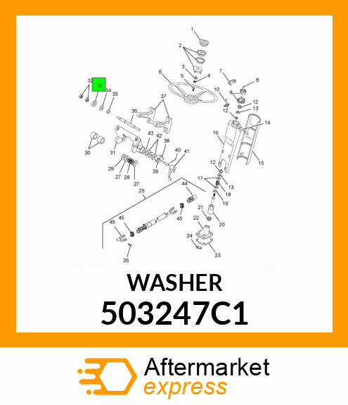 WASHER 503247C1