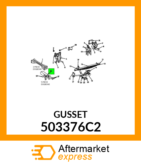 GUSSET 503376C2