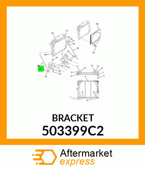 BRACKET 503399C2