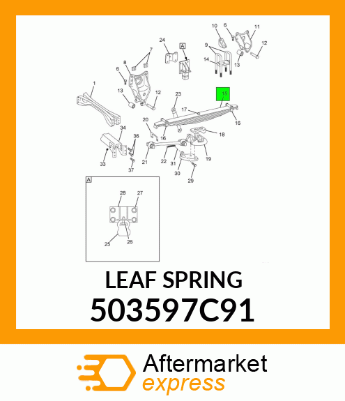 LEAFSPRING 503597C91