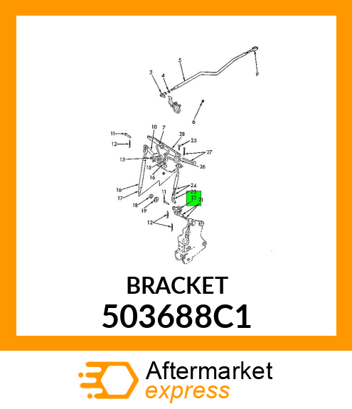 BRACKET 503688C1