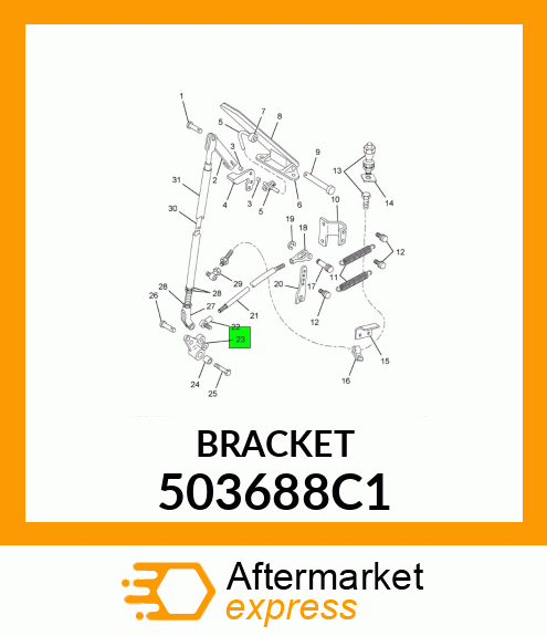 BRACKET 503688C1