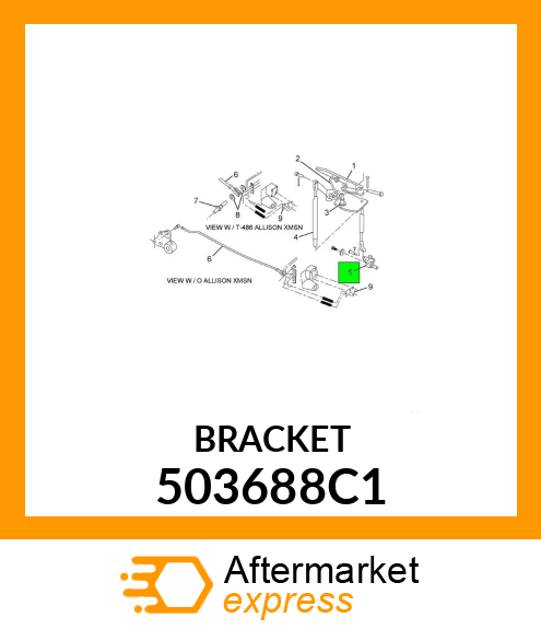 BRACKET 503688C1